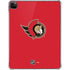 NHL Ottawa Senators Solid Background iPad Pro 11in (2024) Clear Case
